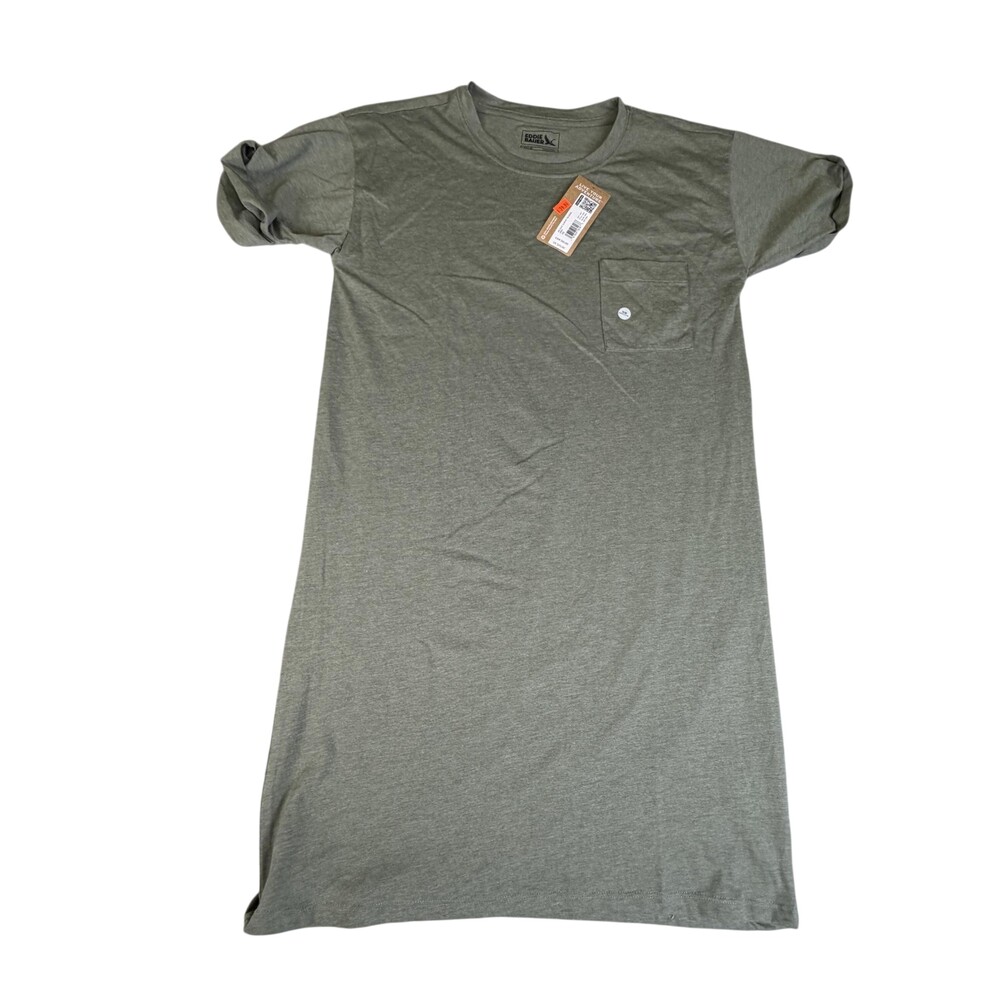 Eddie Bauer Dress Womens XS Green WR Coast Climb Pocket T-Shirt Casual Summer